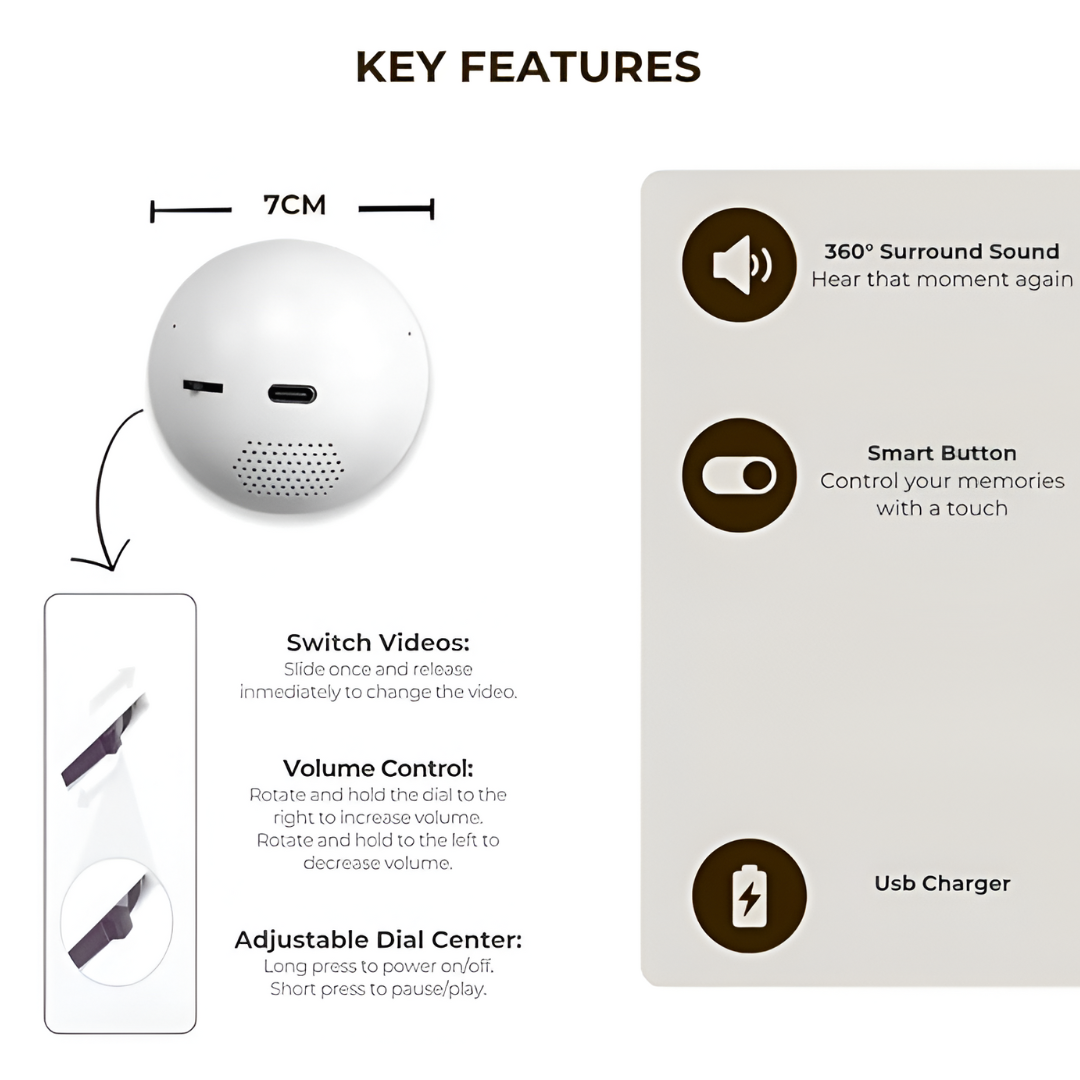 Memory Crystal Sphere - Magic video player